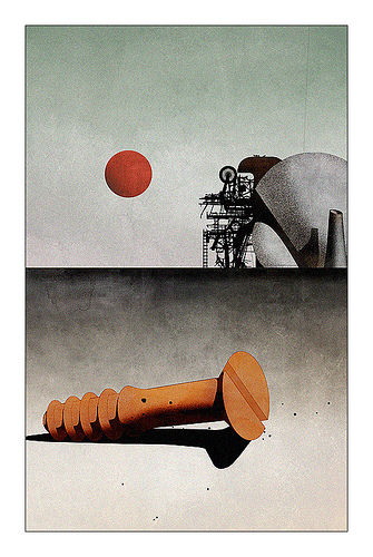 Illustration for article titled Lonely Astronauts Explore Silent Alien Landscapes